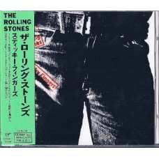 ROLLING STONES Sticky Fingers (Virgin ‎– VJCP-25111) Japan 1994 issue CD of 1971 album (incl. OBI)